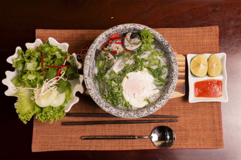 Black Chicken Pho With Local Spices