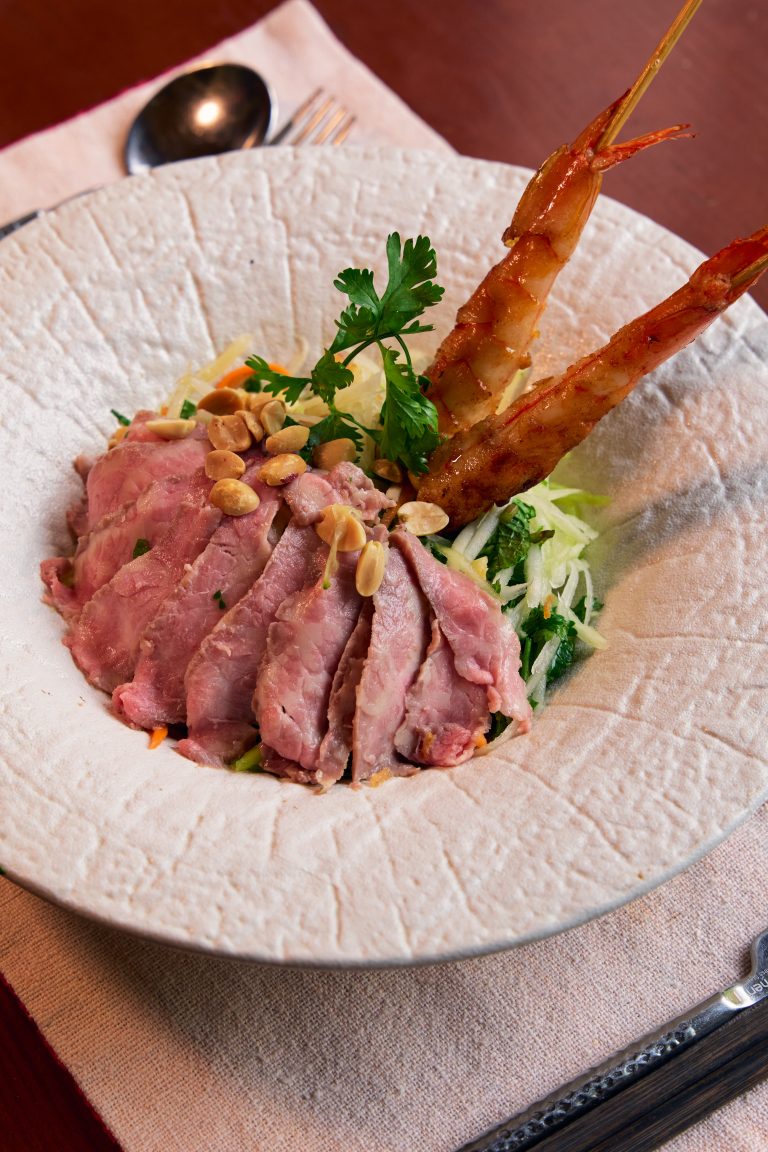 Papaya Salad Beef And Shrimp